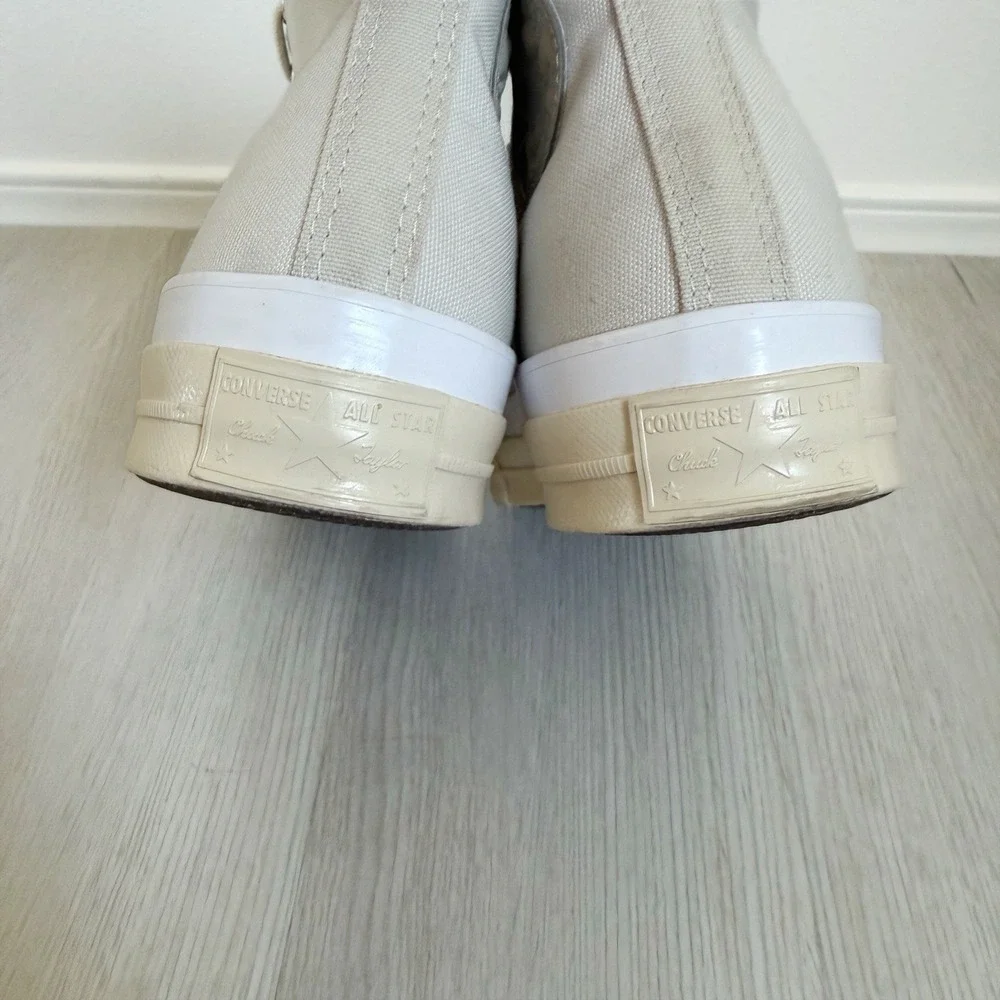 Converse Chuck 70 Hi A00727C Womens 9 Unisex Mens 7 Light Bone Papyrus Neutral